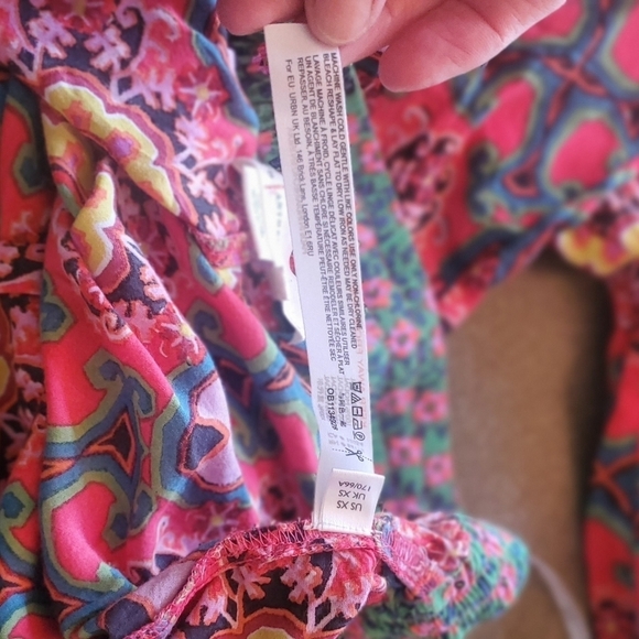 Anthropologie Joanie Boho Harem Colorful Sz. XS Pants Made in India - Picture 12 of 13